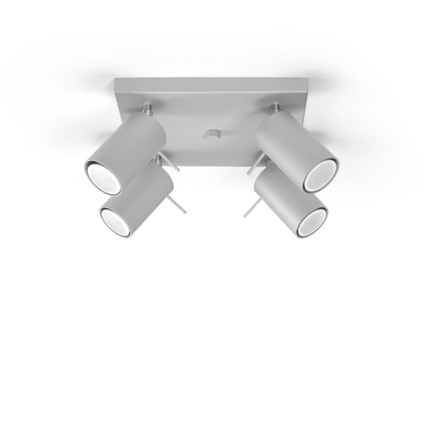 Foco de teto RING 4xGU10/10W/230V