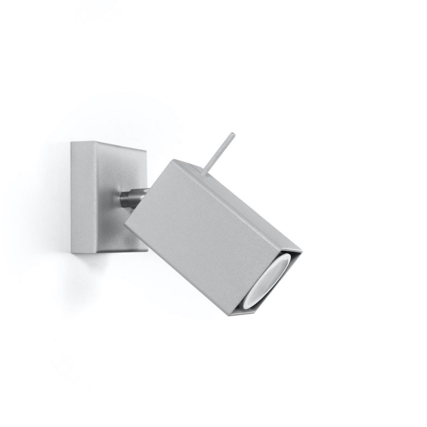 Foco de parede MERIDA 1xGU10/40W/230V cinzento