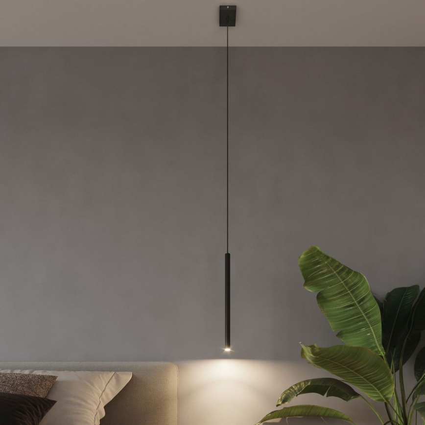 Candelabro suspenso PASTELO 3xG9/8W/230V preto