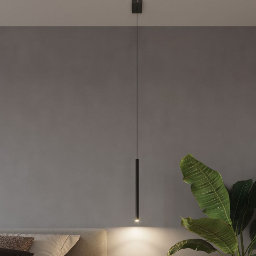 Candelabro suspenso PASTELO 3xG9/8W/230V preto
