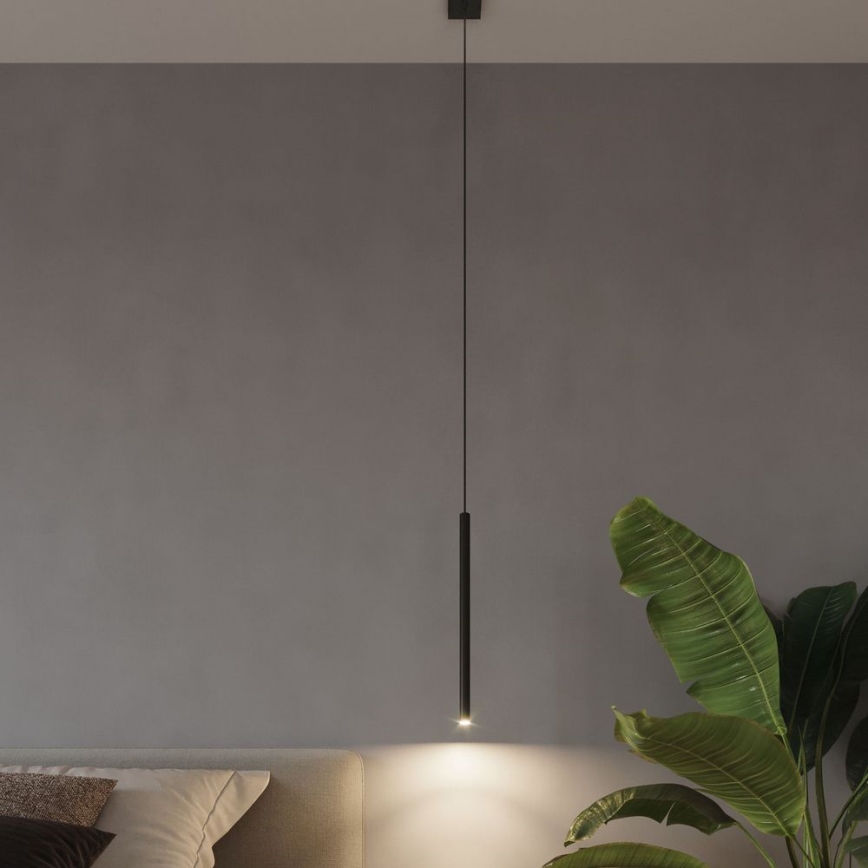Candelabro suspenso PASTELO 5xG9/8W/230V preto