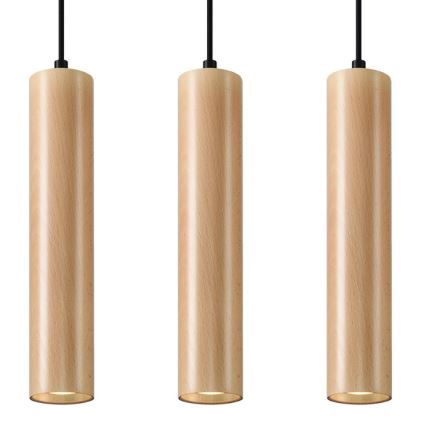 Candelabro suspenso LINO 3xGU10/40W/230V faia