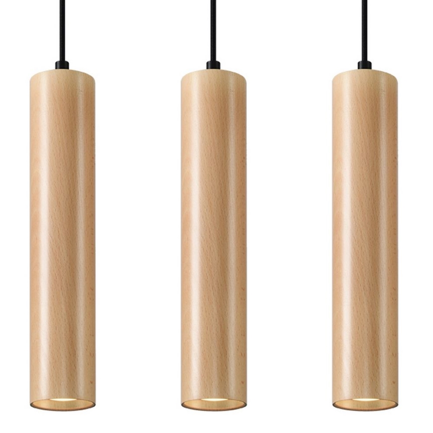 Candelabro suspenso LINO 3xGU10/40W/230V faia