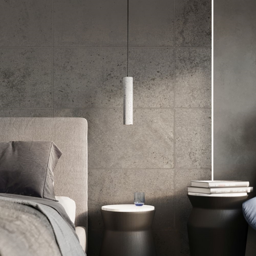 Candelabro suspenso LUVO 1xGU10/40W/230V betão/preto