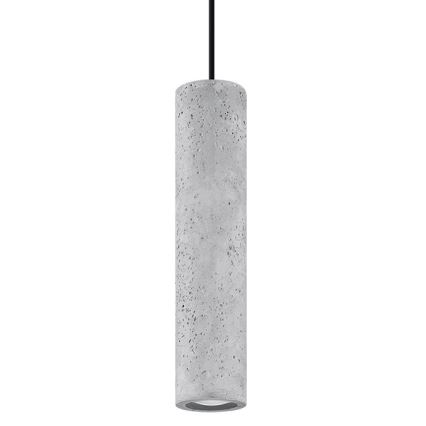 Candelabro suspenso LUVO 1xGU10/40W/230V betão/preto