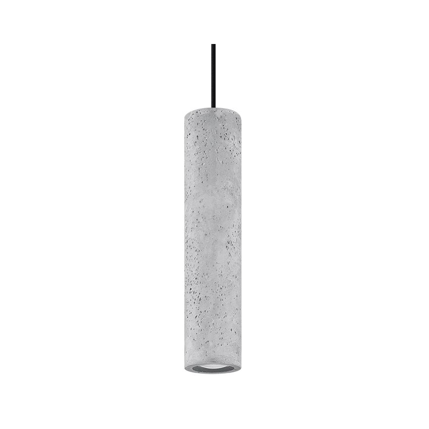 Candelabro suspenso LUVO 1xGU10/40W/230V betão/preto