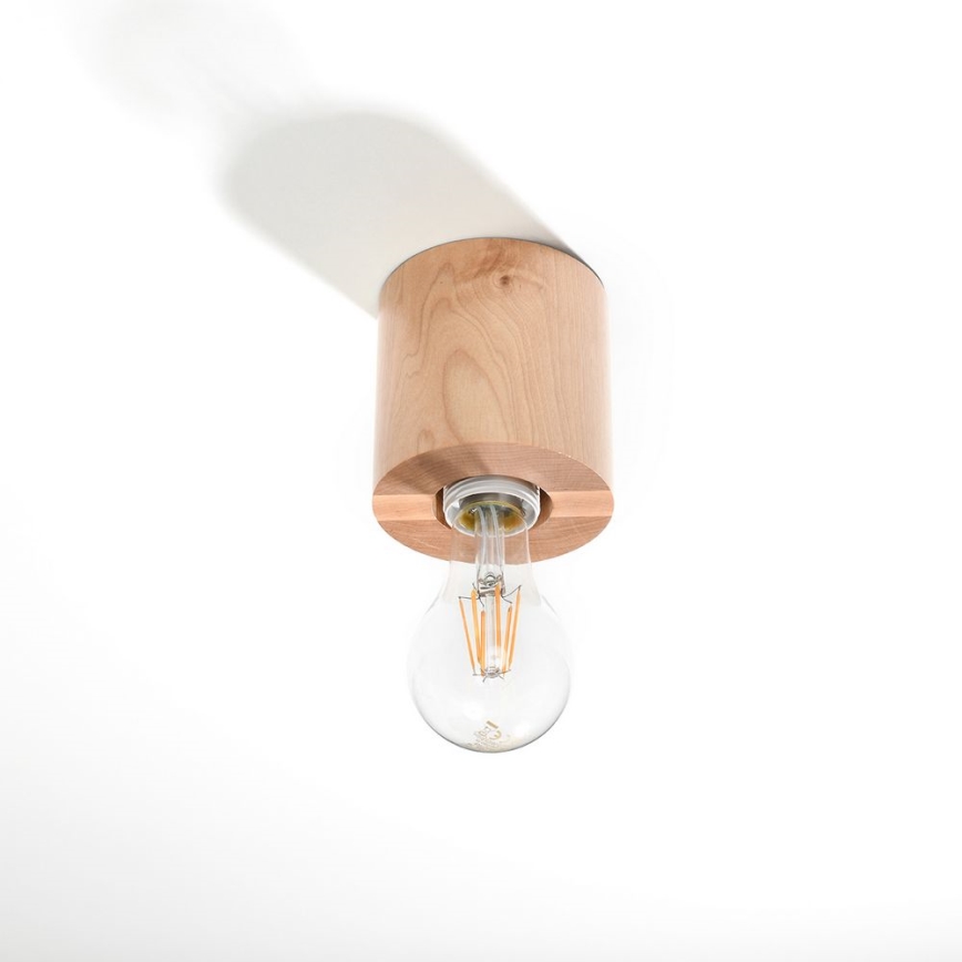 Iluminação de teto SALGADO 1xE27/60W/230V faia