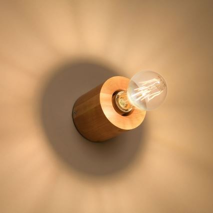 Iluminação de parede SALGADO 1xE27/60W/230V faia