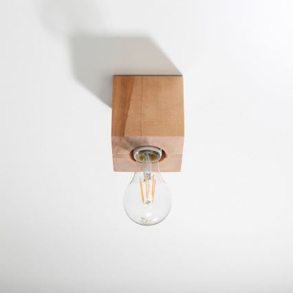 Iluminação de teto ABEL 1xE27/60W/230V faia