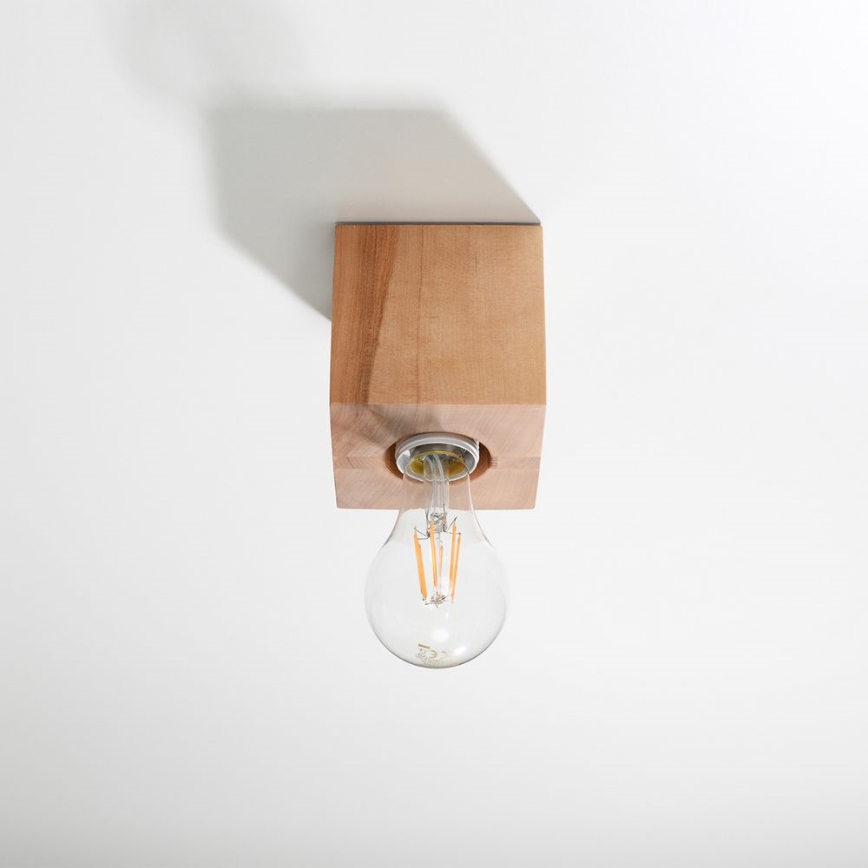 Iluminação de teto ABEL 1xE27/60W/230V faia