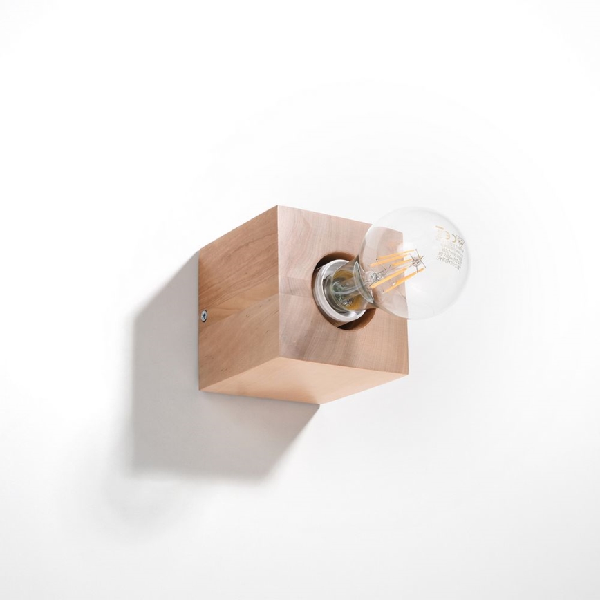 Iluminação de parede ABEL 1xE27/60W/230V faia