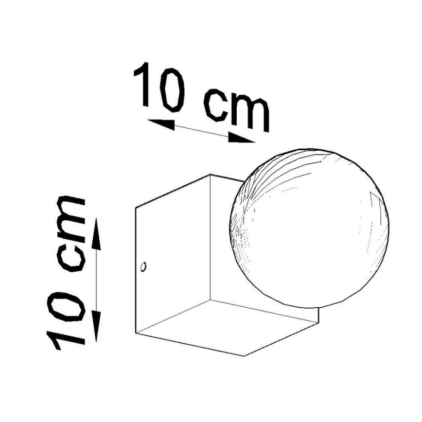 Iluminação de parede ABEL 1xE27/60W/230V faia