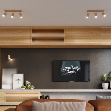 Foco BERGE 3xGU10/40W/230V faia
