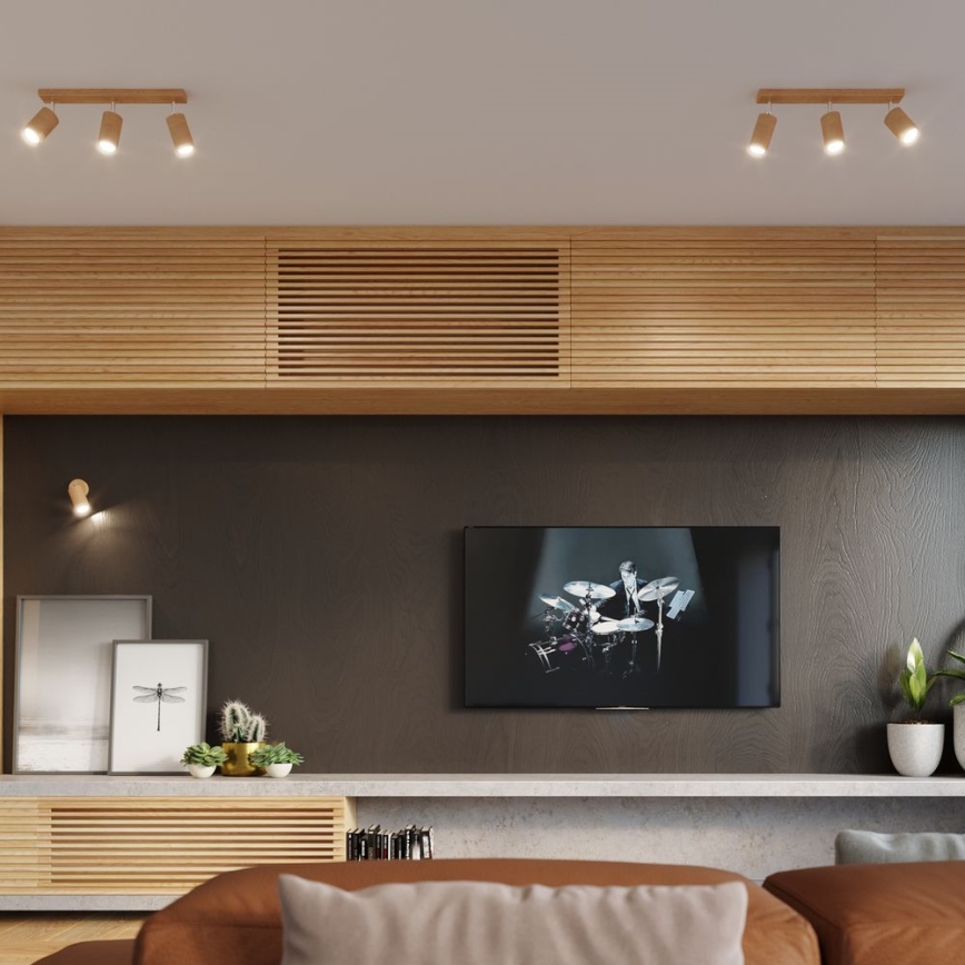 Foco BERGE 3xGU10/40W/230V faia