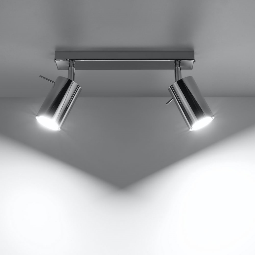 Foco RING 2xGU10/10W/230V