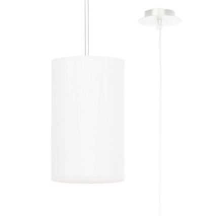 Candelabro suspenso OTTO 1xE27/60W/230V d. 15 cm branco