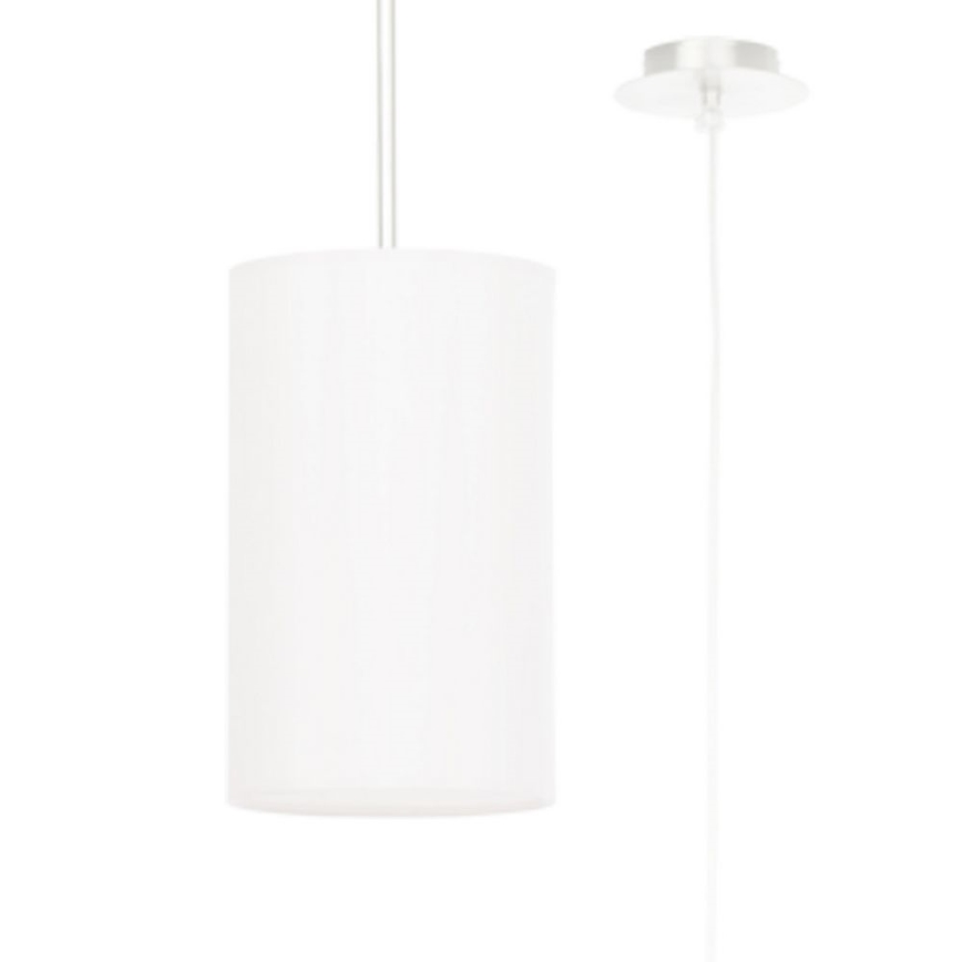 Candelabro suspenso OTTO 1xE27/60W/230V d. 15 cm branco