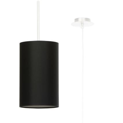Candelabro suspenso OTTO 1xE27/60W/230V d. 15 cm preto