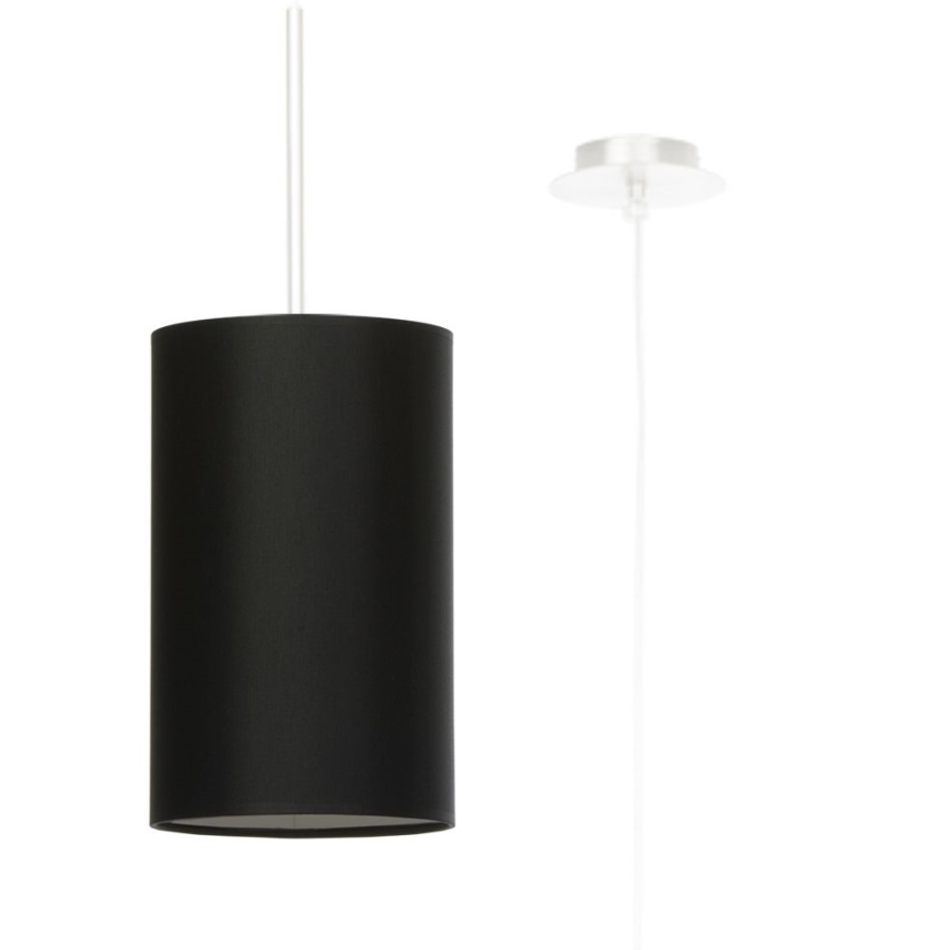Candelabro suspenso OTTO 1xE27/60W/230V d. 15 cm preto