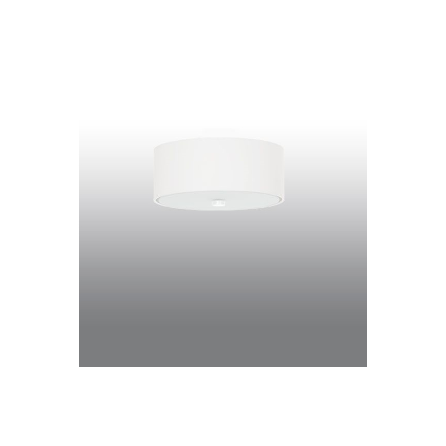 Iluminação de teto SKALA 3xE27/60W/230V diâmetro 30 cm branco