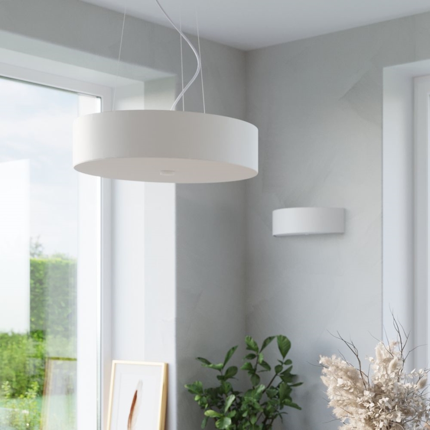 Iluminação de parede SKALA 2xE27/60W/230V branco
