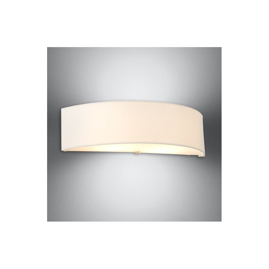 Iluminação de parede SKALA 2xE27/60W/230V branco