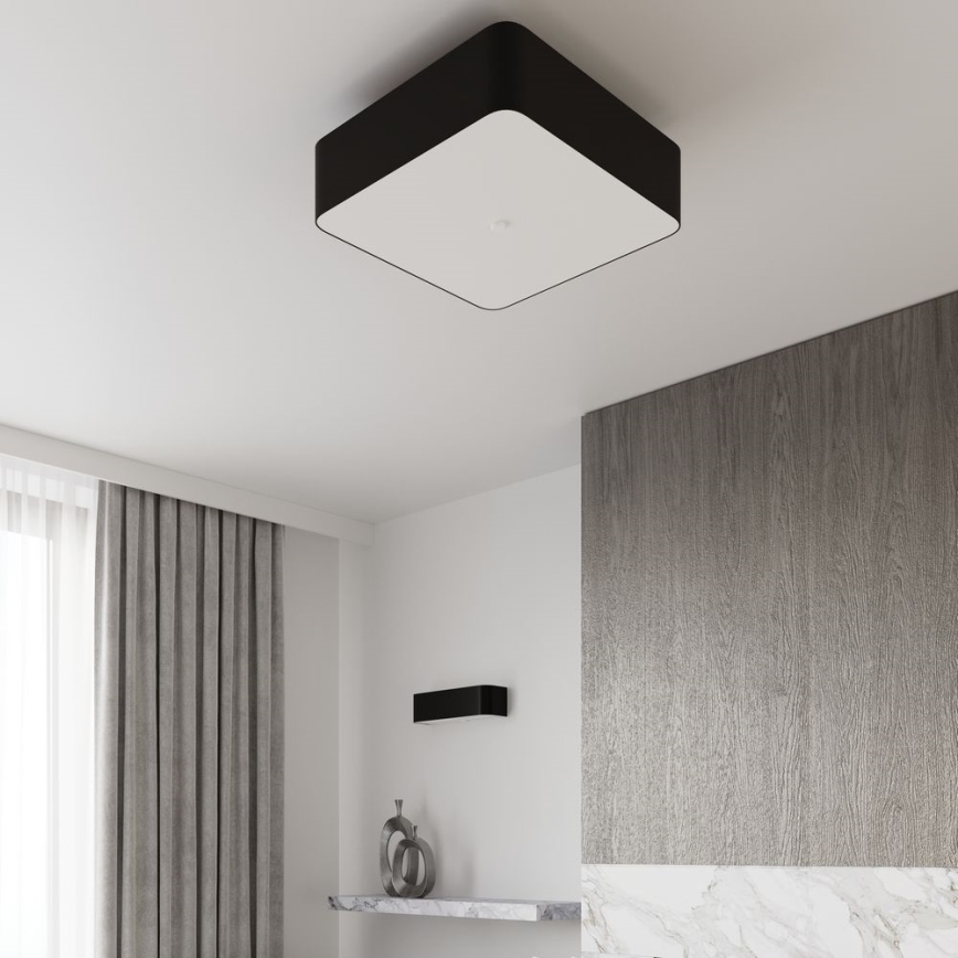 Iluminação de teto LOKKO 5xE27/60W/230V 45 cm preto