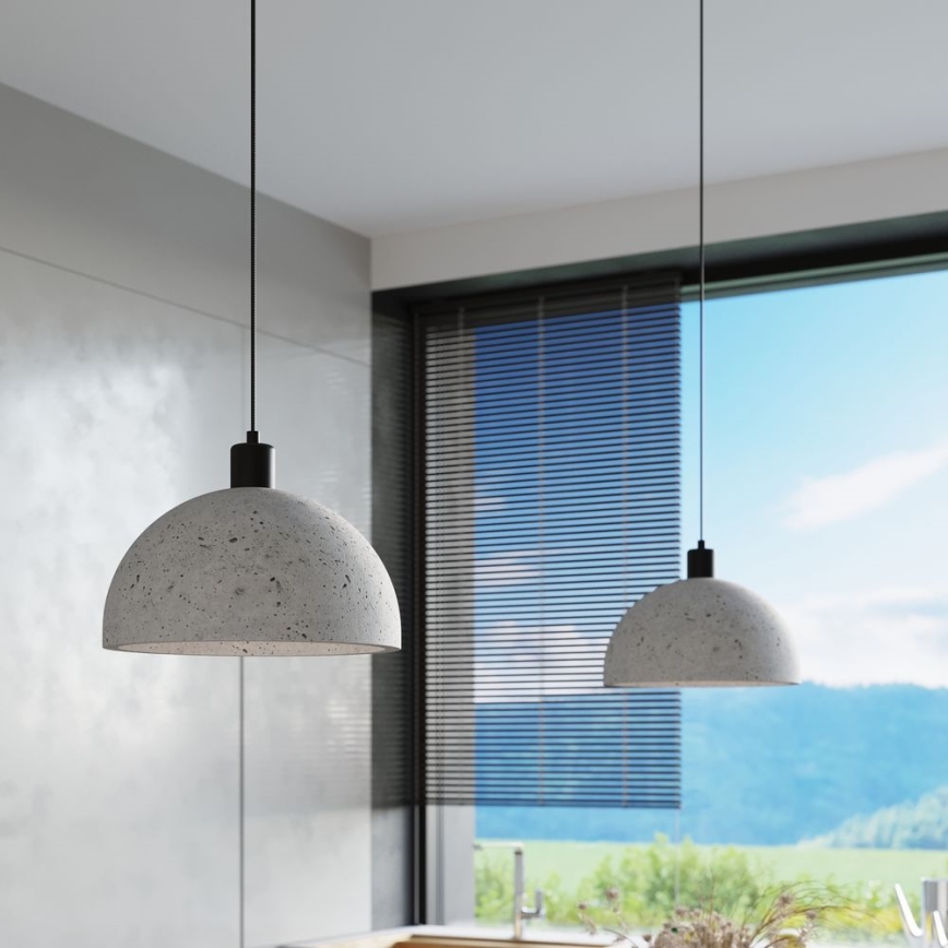 Candelabro suspenso PABLITO 1xE27/60W/230V betão