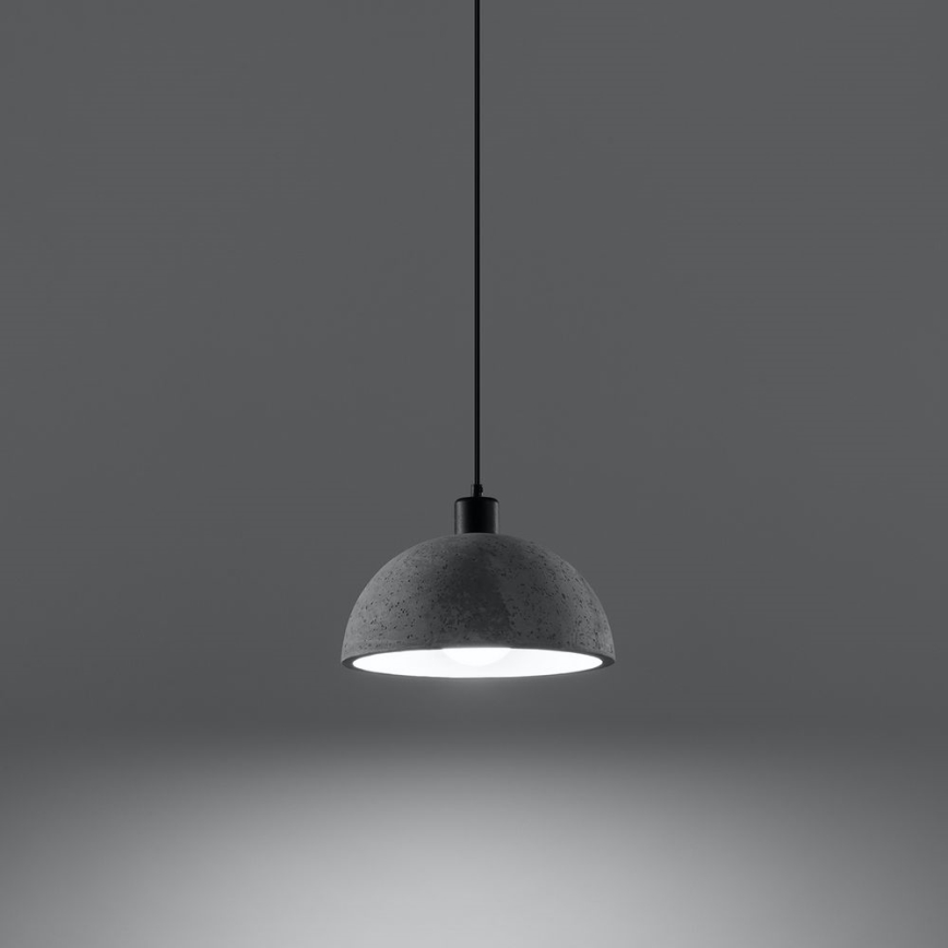Candelabro suspenso PABLITO 1xE27/60W/230V betão