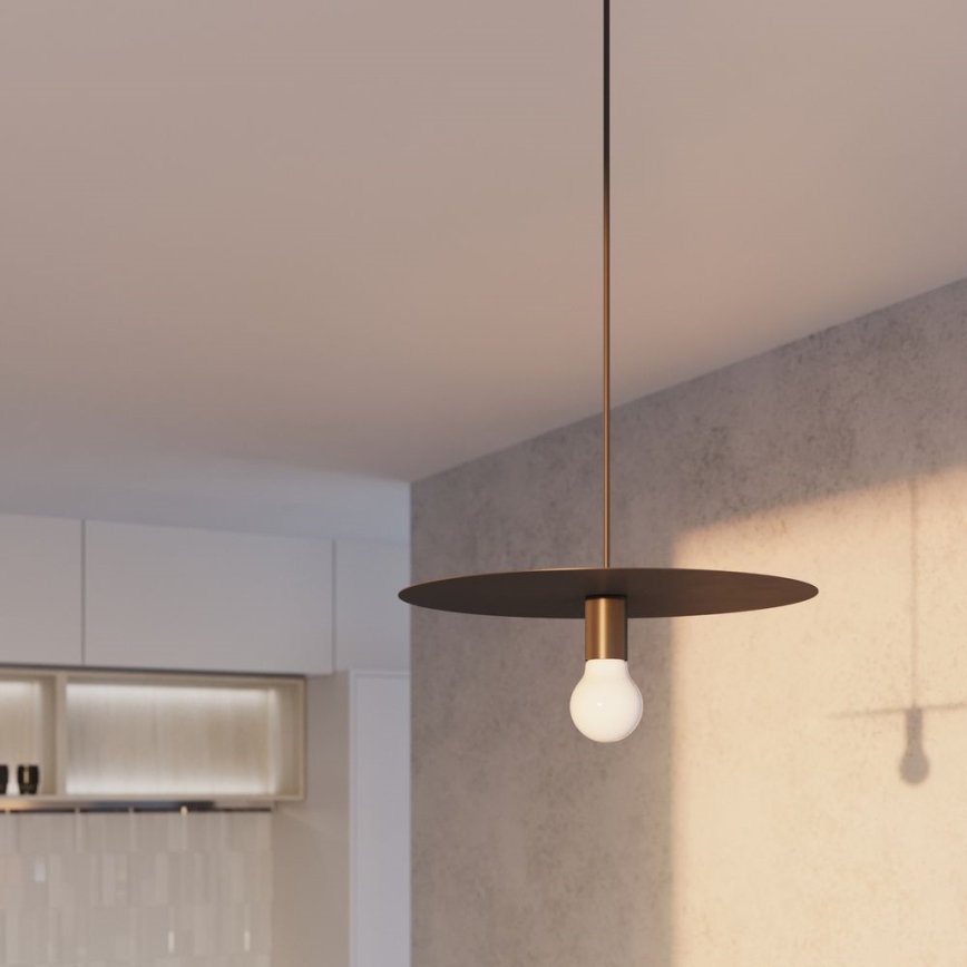 Candelabro suspenso FLAVIO 1xE27/60W/230V preto