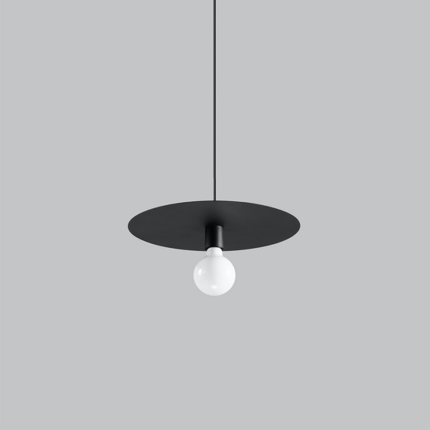 Candelabro suspenso FLAVIO 1xE27/60W/230V preto