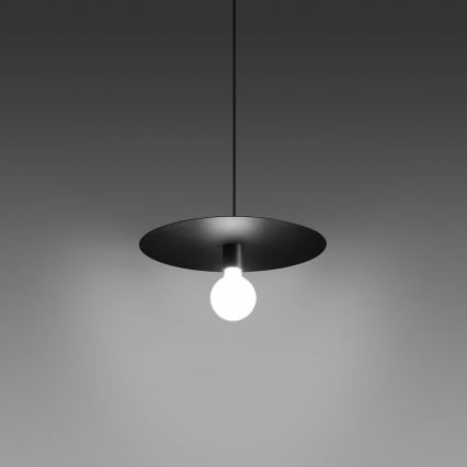 Candelabro suspenso FLAVIO 1xE27/60W/230V preto