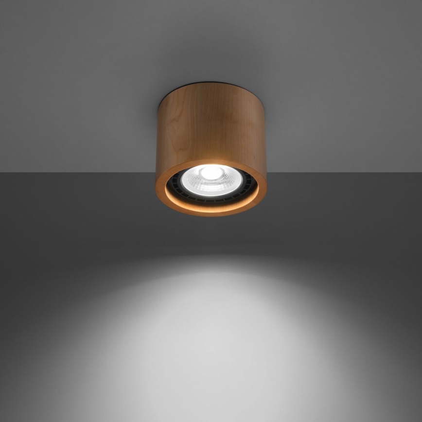 Iluminação de teto BASIC AR111 1xGU10/40W/230V faia
