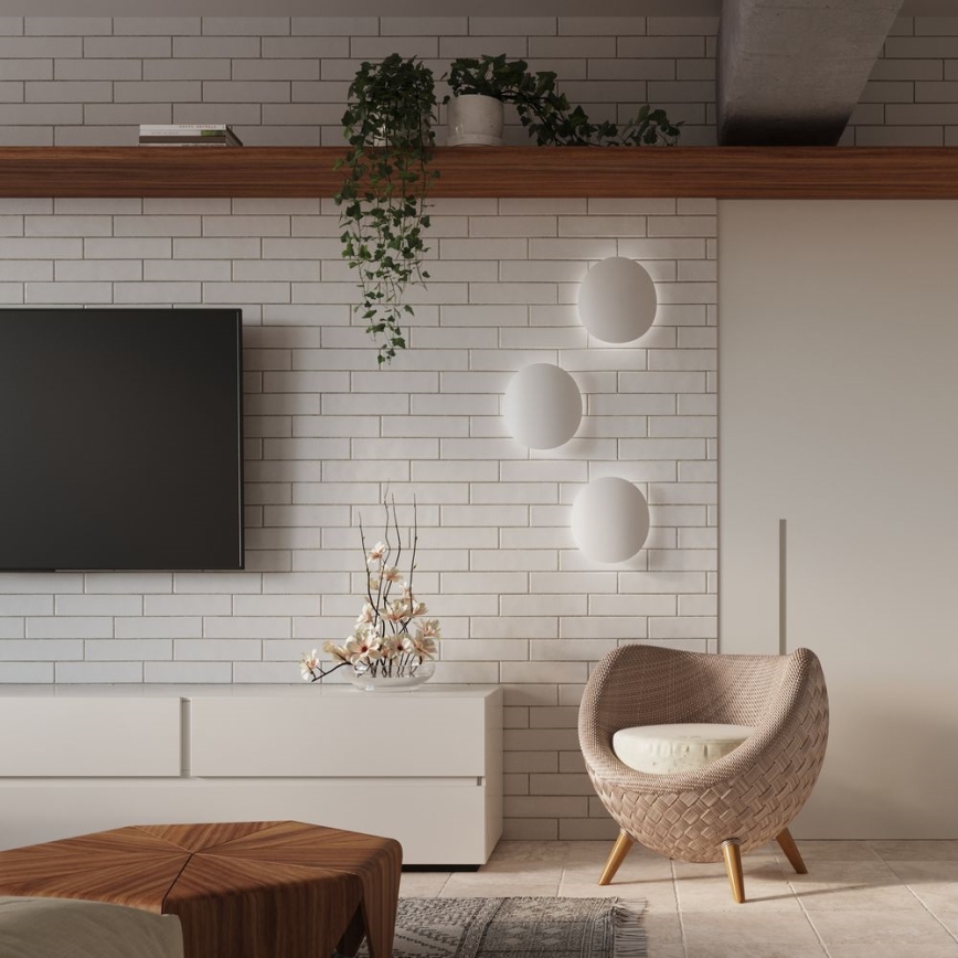 Iluminação de parede SENSES 2xG9/40W/230V branca