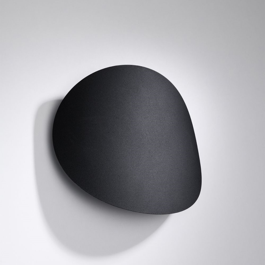 Iluminação de parede SENSES 2xG9/40W/230V preta