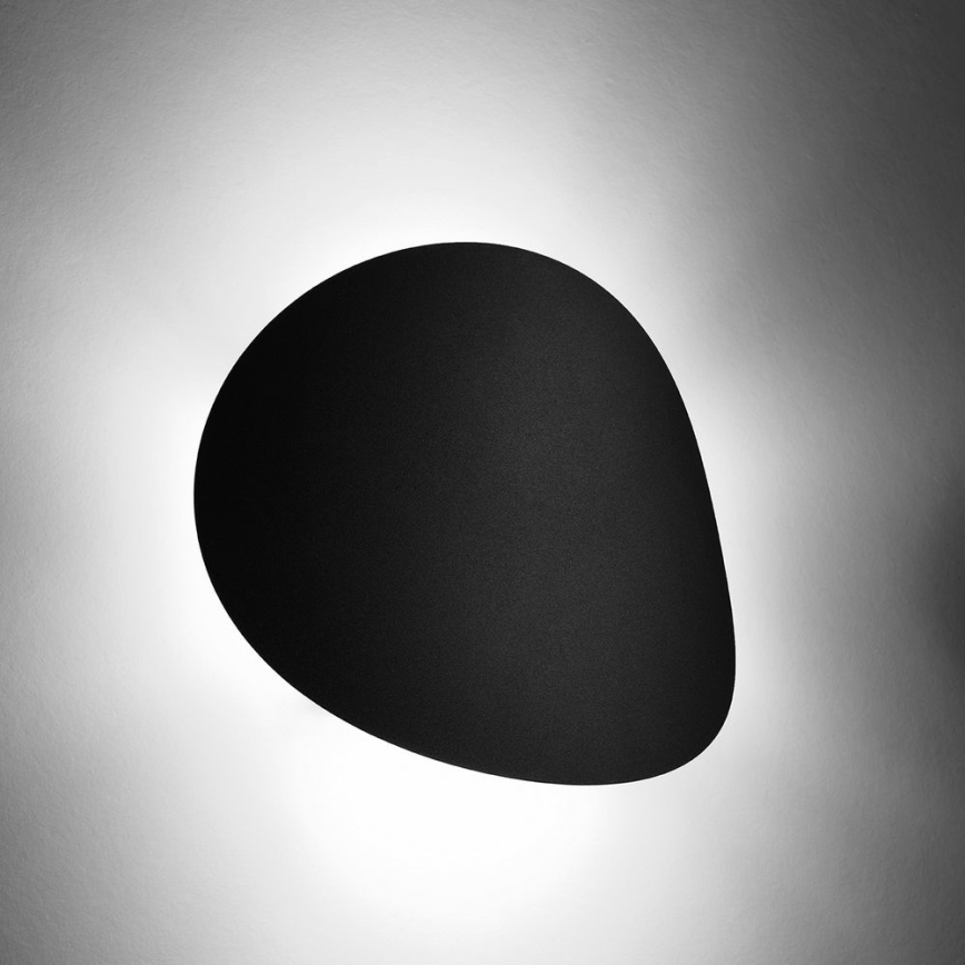 Iluminação de parede SENSES 2xG9/40W/230V preta