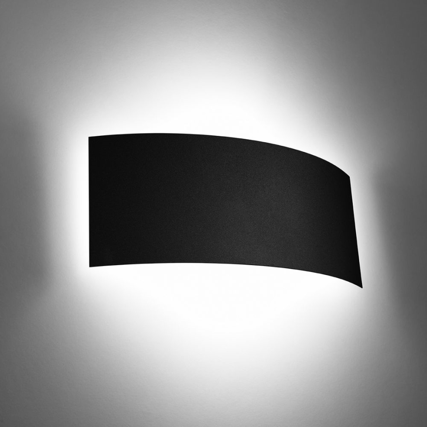Iluminação de parede MAGNUS 2xG9/40W/230V preta