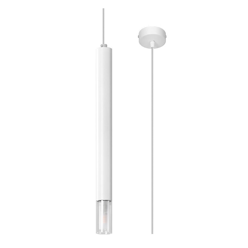 Candelabro suspenso VIZIER 1xG9/12W/230V branco