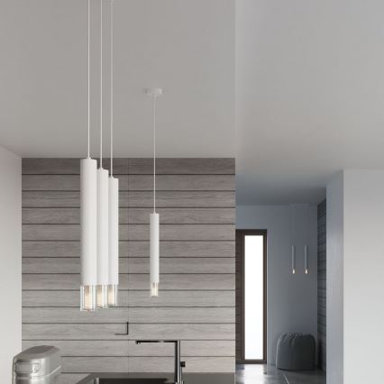 Candelabro suspenso VIZIER 3xG9/40W/230V branco