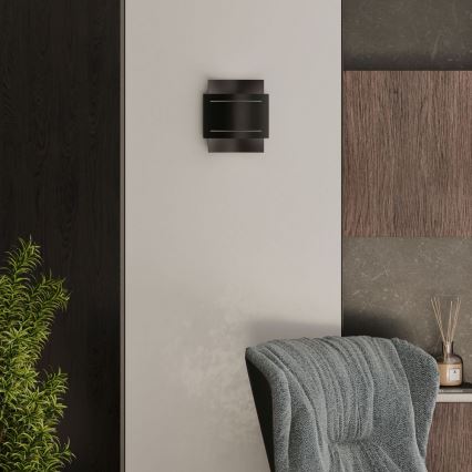 Iluminação de parede HESTIA 1xG9/40W/230V preta