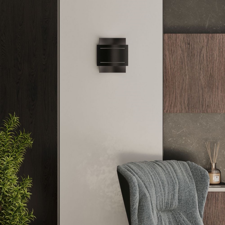 Iluminação de parede HESTIA 1xG9/40W/230V preta