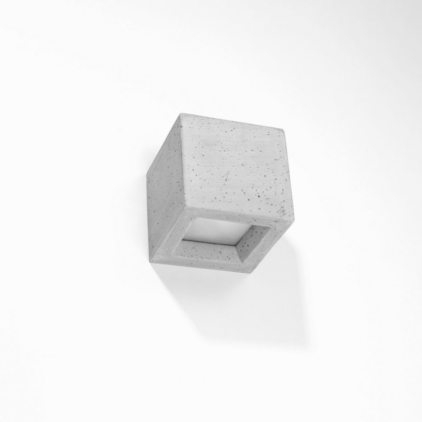 Iluminação de parede LEO 1xG9/40W/230V betão