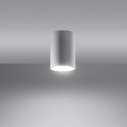 Foco LAGOS 1xGU10/10W/230V 10 cm branco