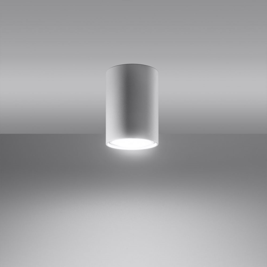 Foco LAGOS 1xGU10/10W/230V 10 cm branco