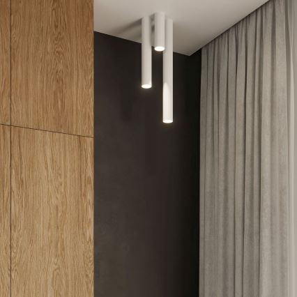 Foco LAGOS 1xGU10/10W/230V 60 cm branco