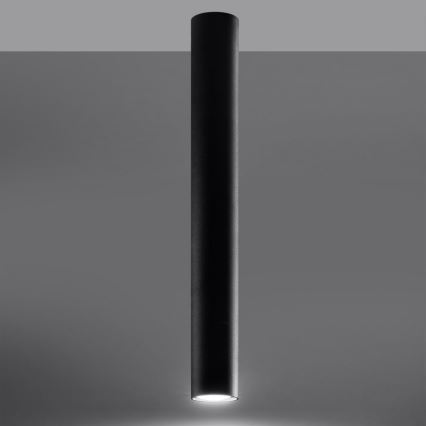 Foco LAGOS 1xGU10/10W/230V 60 cm preto