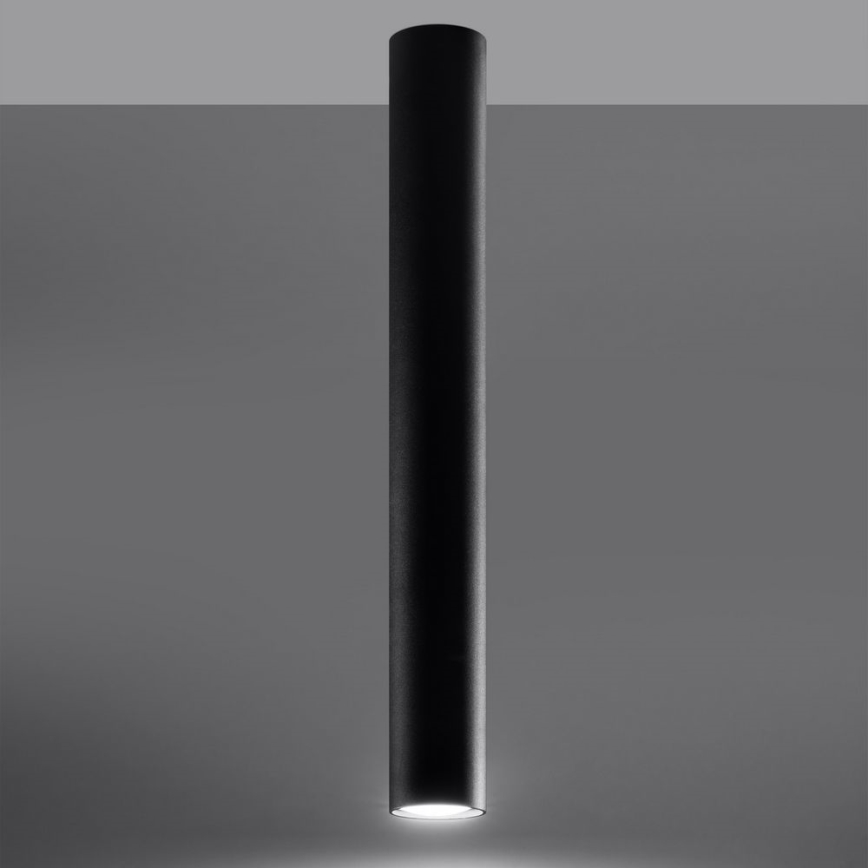 Foco LAGOS 1xGU10/10W/230V 60 cm preto