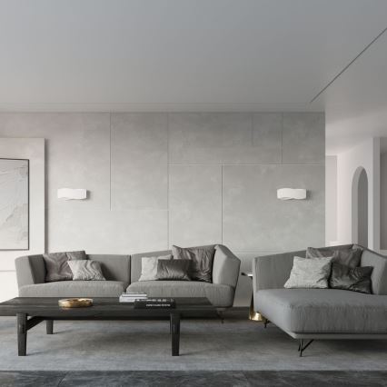Iluminação de parede TILA 2xG9/40W/230V 40 cm branca