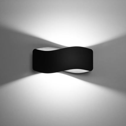 Iluminação de parede TILA 1xG9/40W/230V 30 cm preta