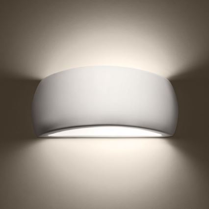 Iluminação de parede PONTIUS 1xG9/40W/230V branco brilhante